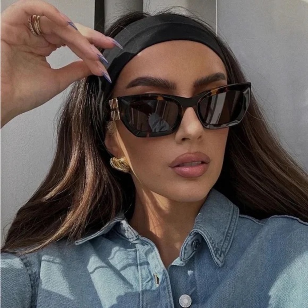 NEW MIU MIU Honey Havana Tortoise WOMEN SUNGLASSES | MU 09WS VAU06B 53-22